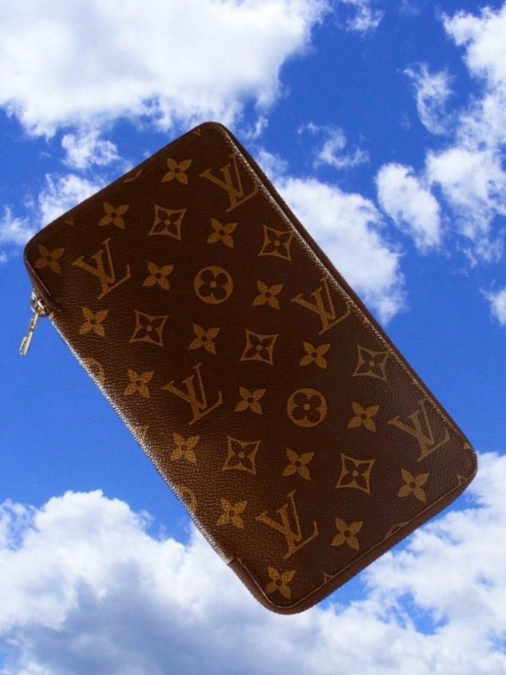 Vintage Authentic Louis Vuitton Monogram Organizer de Voyage Travel Wallet